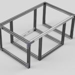 Chassis made of aluminium extrusions